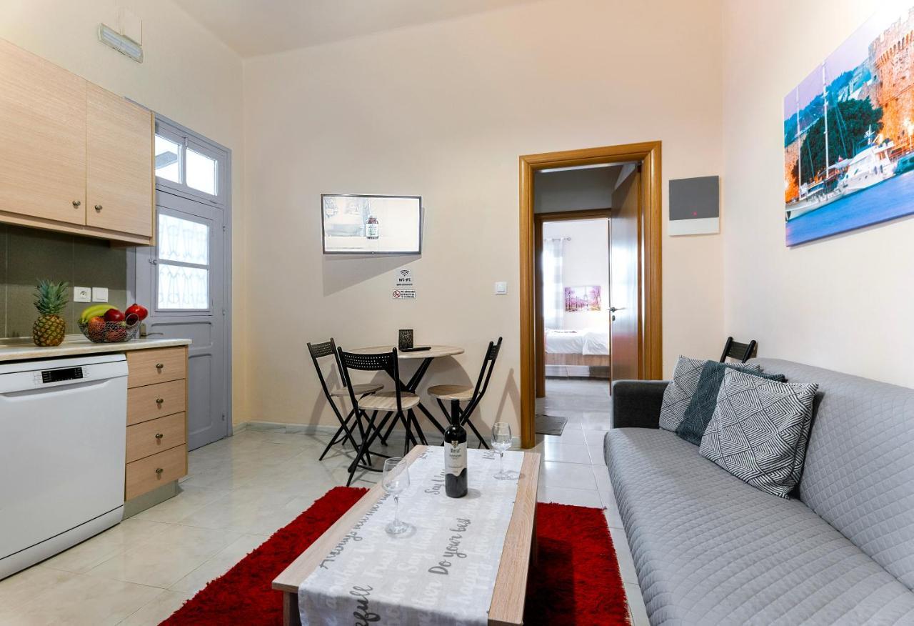 Eddy'S Apartment Rhodes City Bagian luar foto