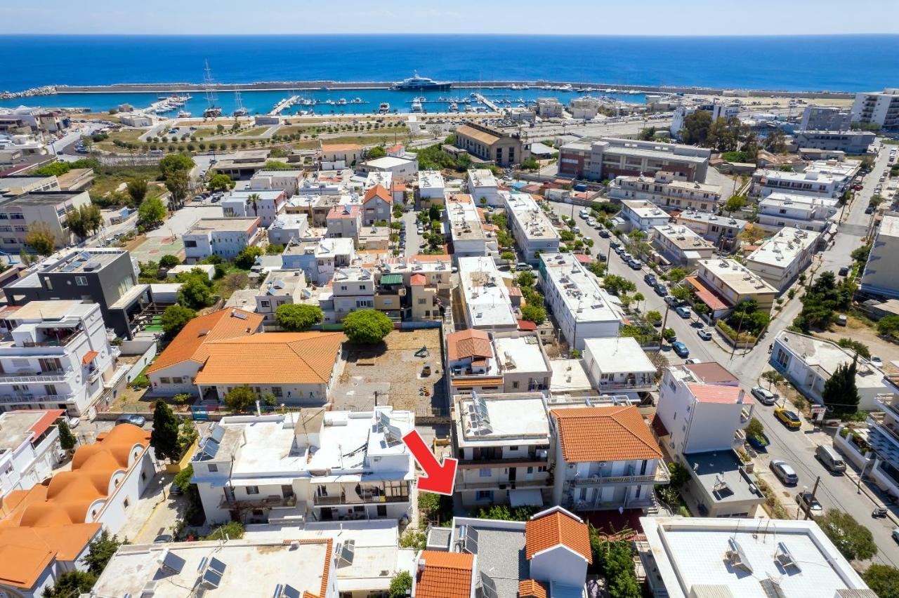 Eddy'S Apartment Rhodes City Bagian luar foto